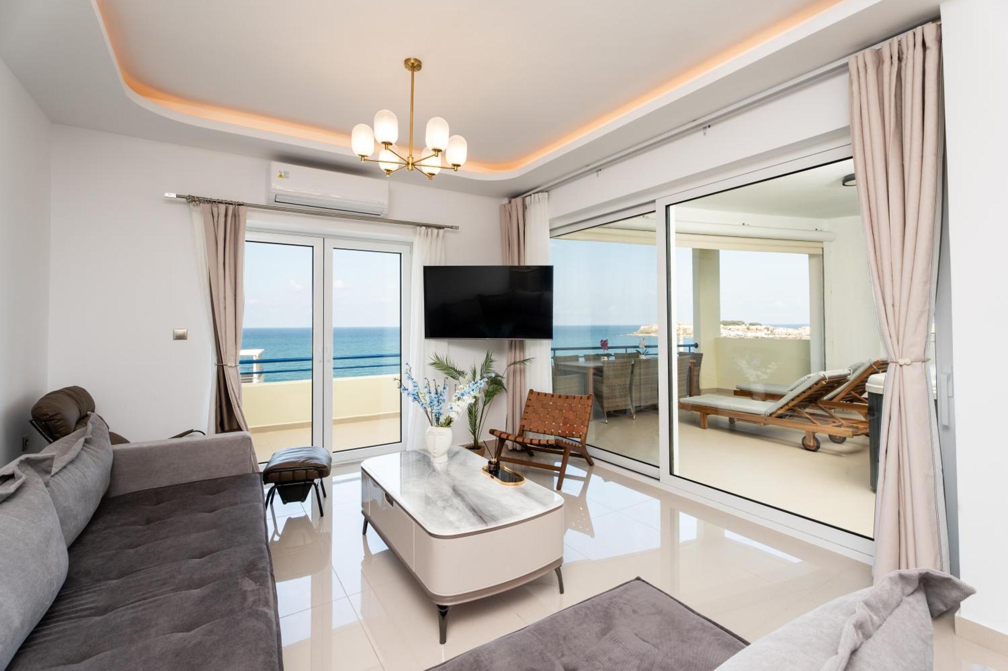 Secret View Apartment, With Private Jacuzzi Rétino Exterior foto